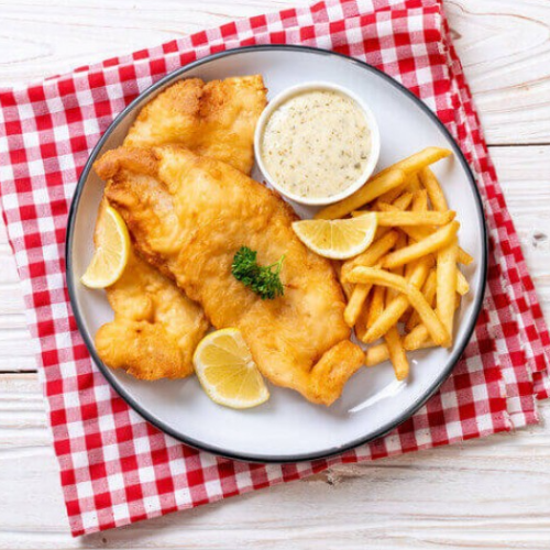 Traditional Fish And Chips