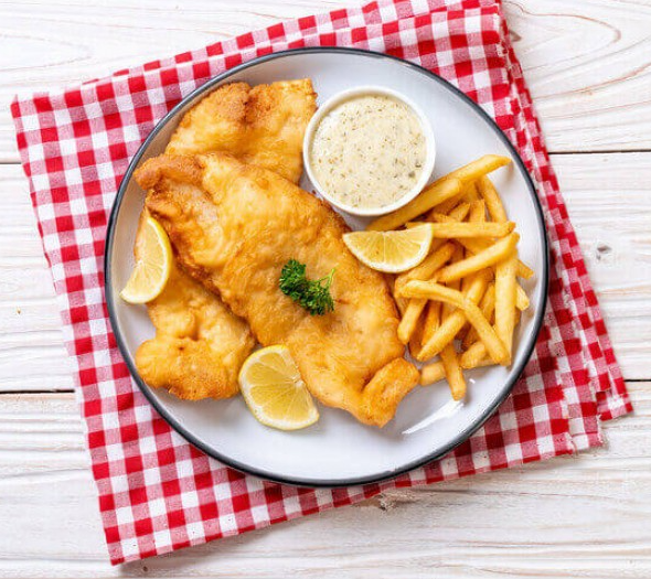 Traditional Fish And Chips