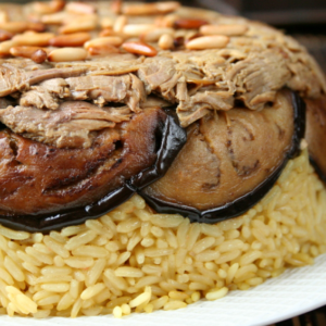 Makloubeh with meat