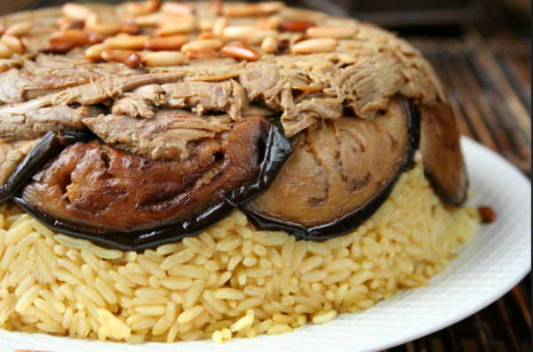 Makloubeh with meat