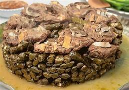 Wark Einab (with meat inside)& outside