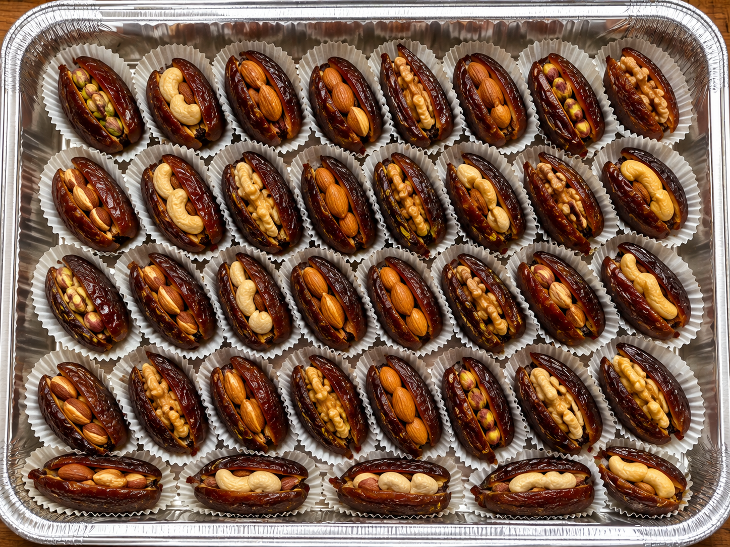 Stuffed Dates with Nuts