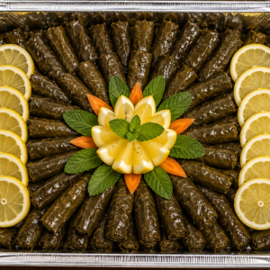 Vegetarian Stuffed Grape Leaves