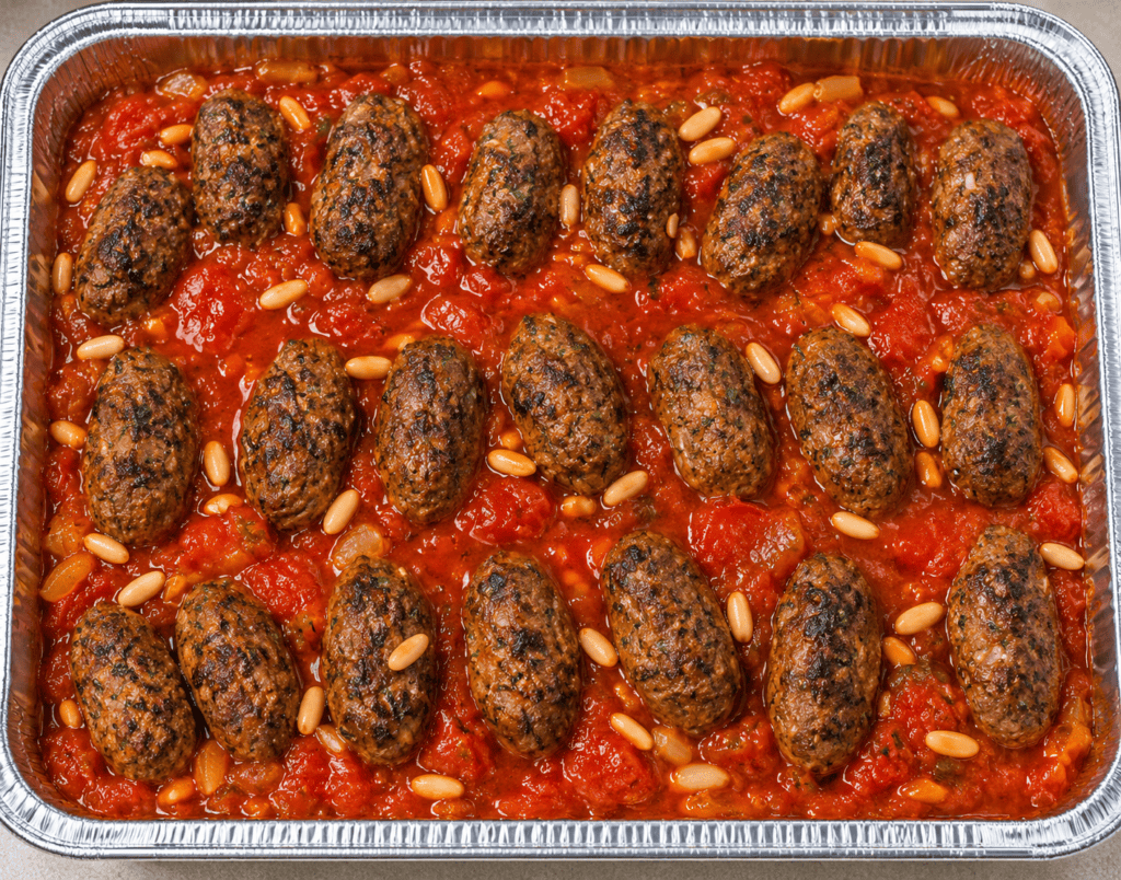 Kebab Hindi with Tomato Sauce